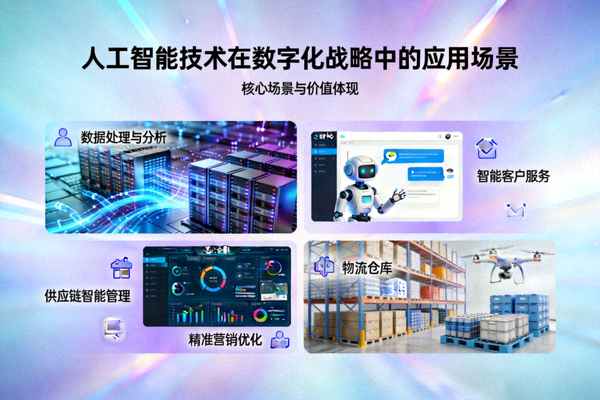 人工智能技术在数字化战略中的应用场景